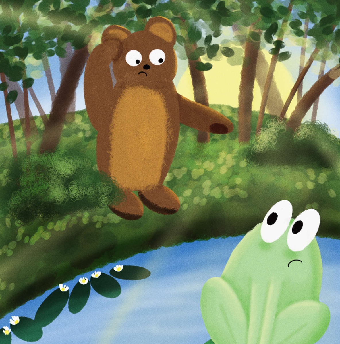 Truyện thai giáo tiếng Anh (Thai giáo ngoại ngữ): Where’s My Lily Pad?