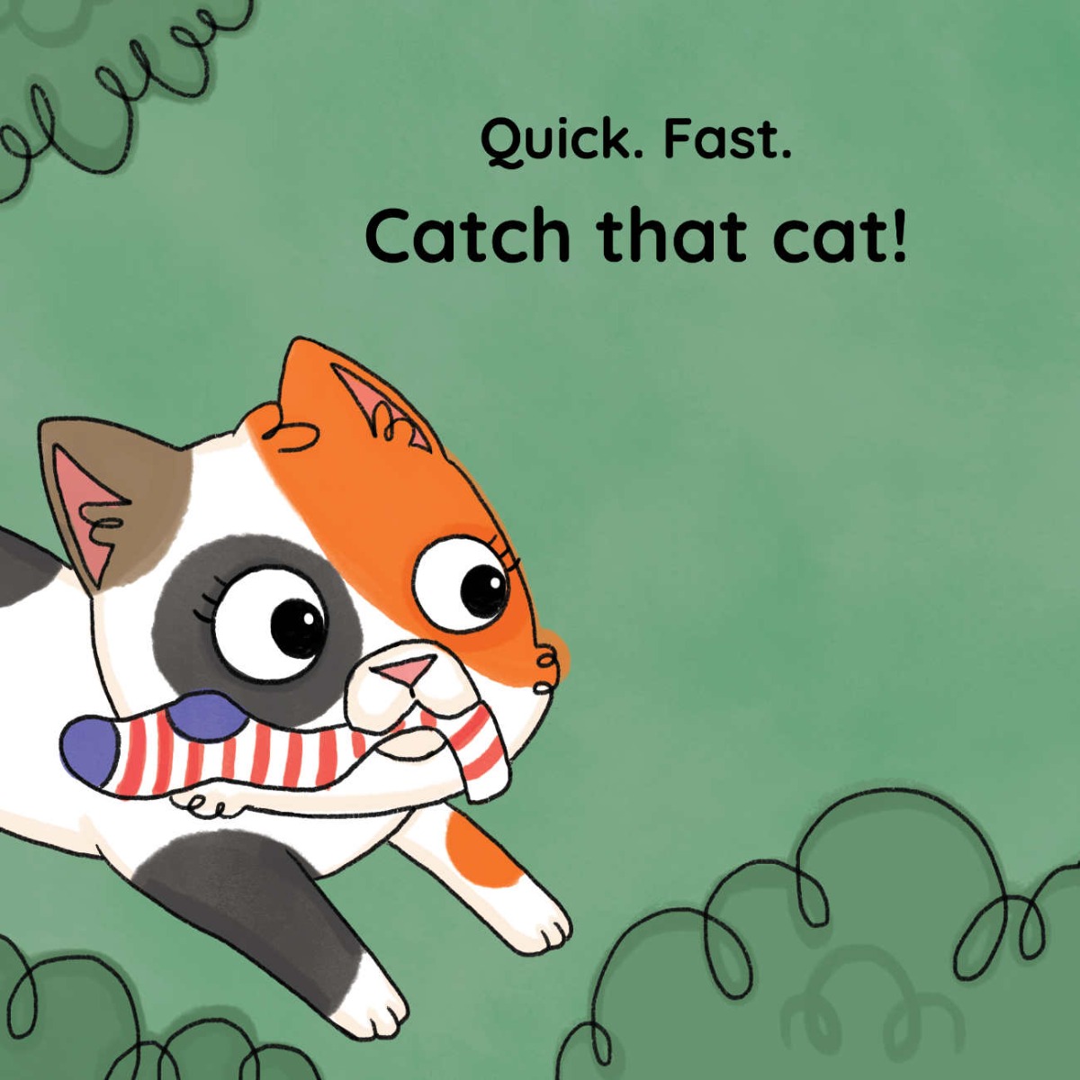 Truyện thai giáo tiếng Anh (Thai giáo ngoại ngữ): Catch That Cat!