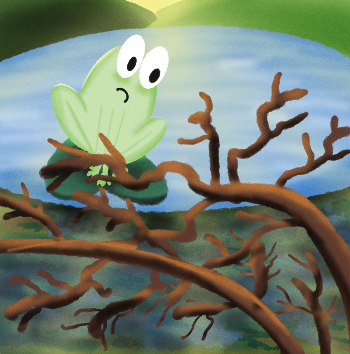 Truyện thai giáo tiếng Anh (Thai giáo ngoại ngữ): Where’s My Lily Pad?