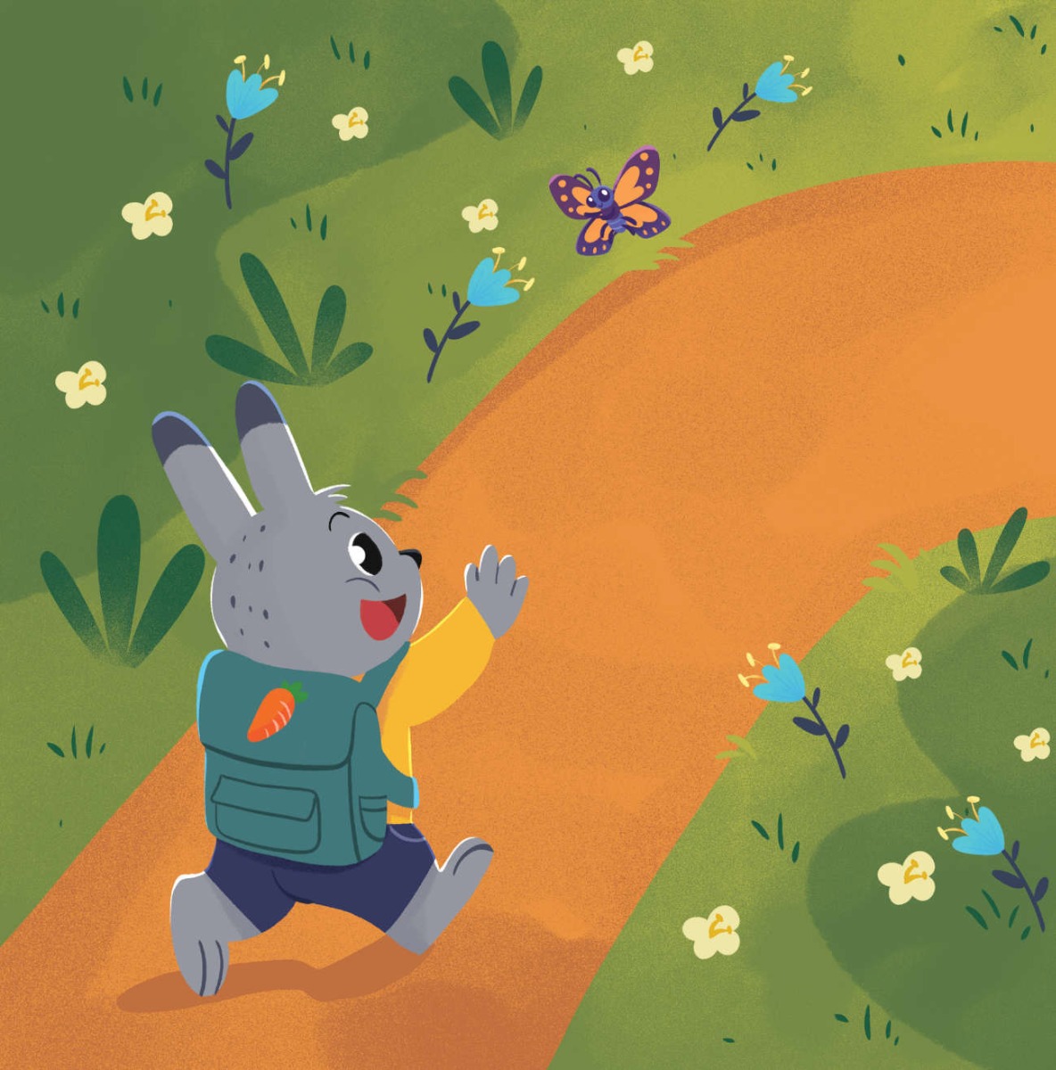 Truyện thai giáo tiếng Anh (Thai giáo ngoại ngữ): The Easter Bunny School