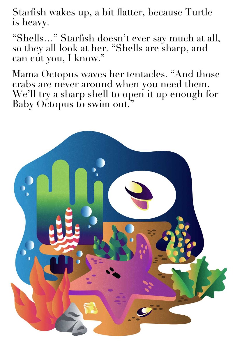 Truyện thai giáo tiếng Anh (Thai giáo ngoại ngữ): Octopus in a Bottle