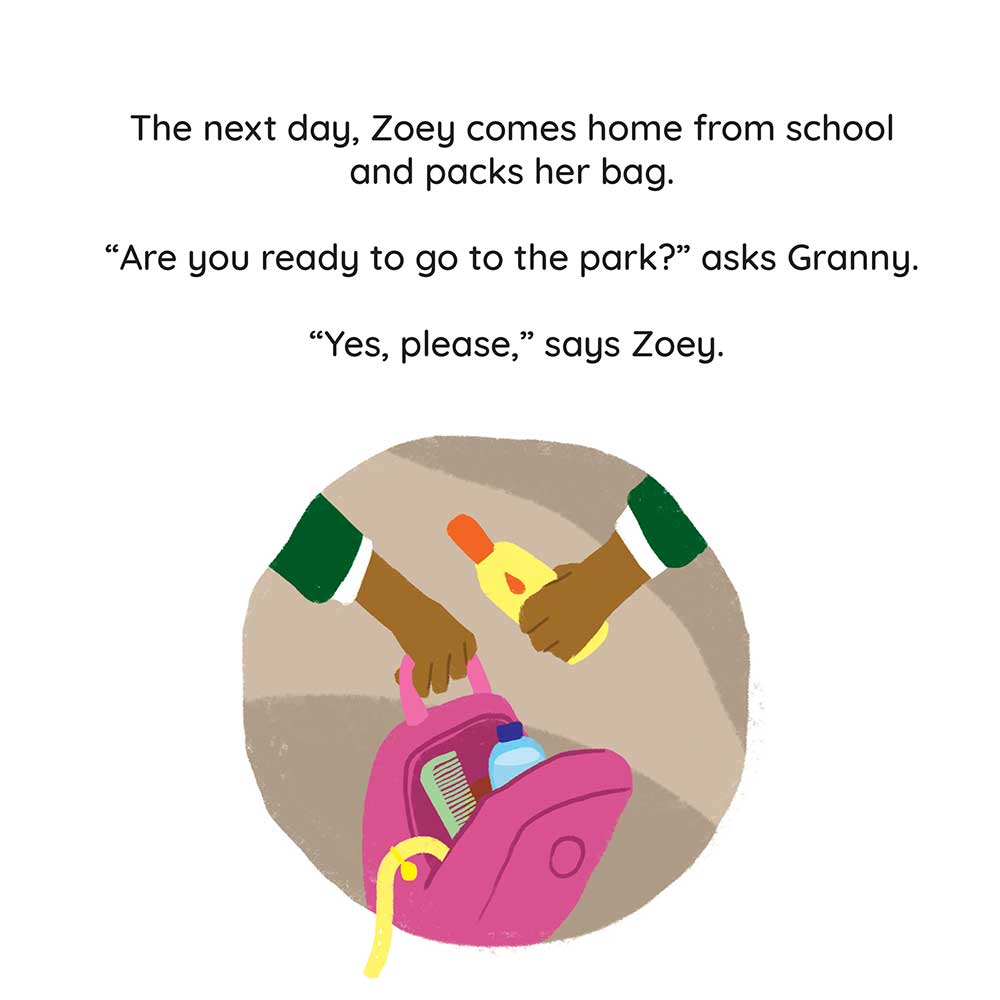 Truyện thai giáo tiếng Anh (Thai giáo ngoại ngữ): What’s At The Park?