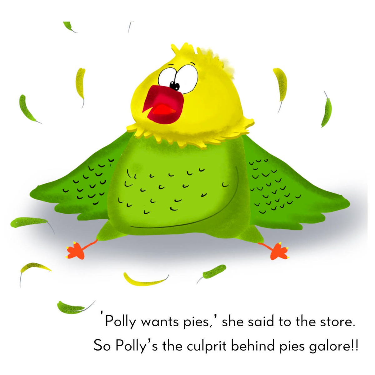 Truyện thai giáo tiếng Anh (Thai giáo ngoại ngữ): Polly’s Pies