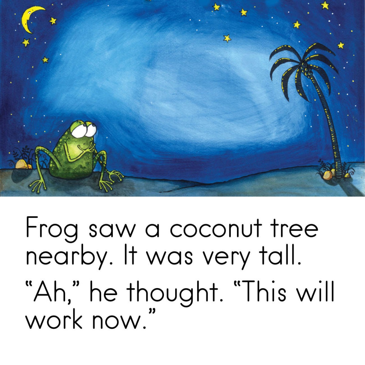 Truyện thai giáo tiếng Anh (Thai giáo ngoại ngữ): Frog’s Starry Wish