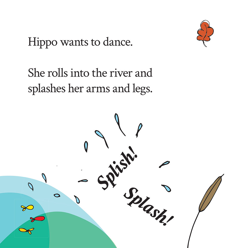 Truyện thai giáo tiếng Anh (Thai giáo ngoại ngữ): Hippo Wants to Dance