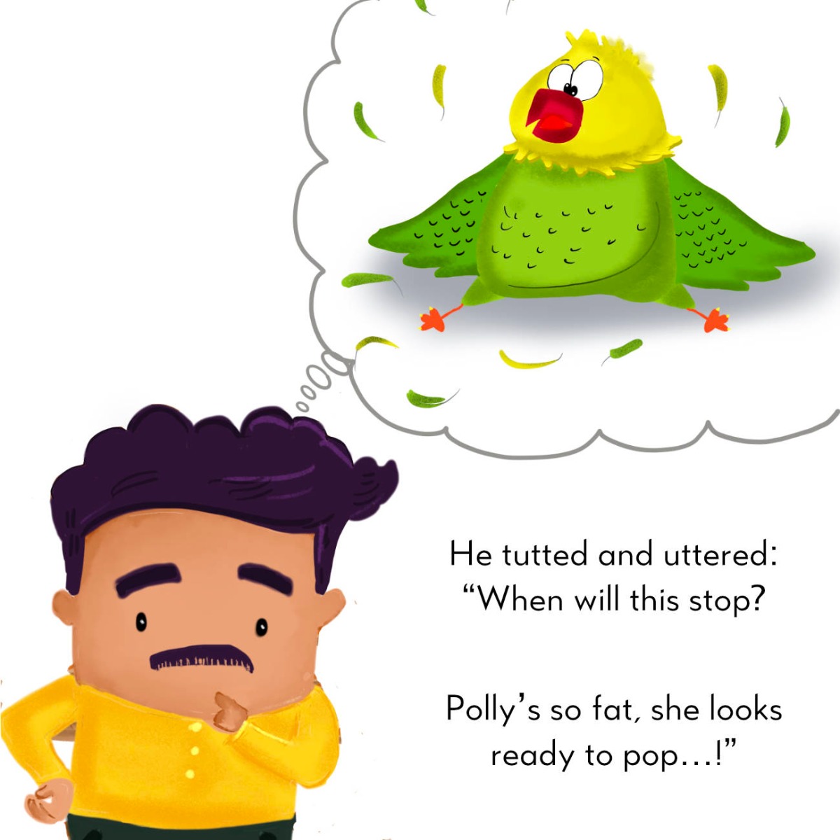 Truyện thai giáo tiếng Anh (Thai giáo ngoại ngữ): Polly’s Pies