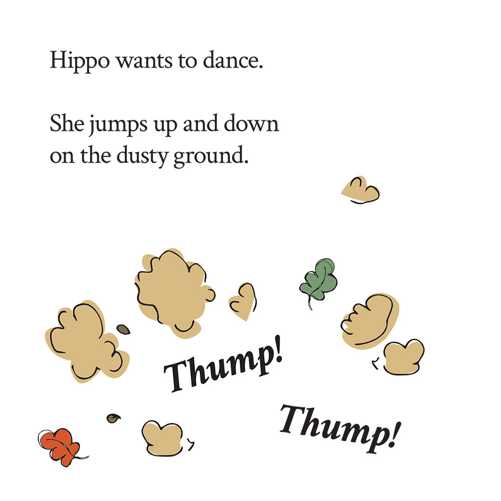 Truyện thai giáo tiếng Anh (Thai giáo ngoại ngữ): Hippo Wants to Dance