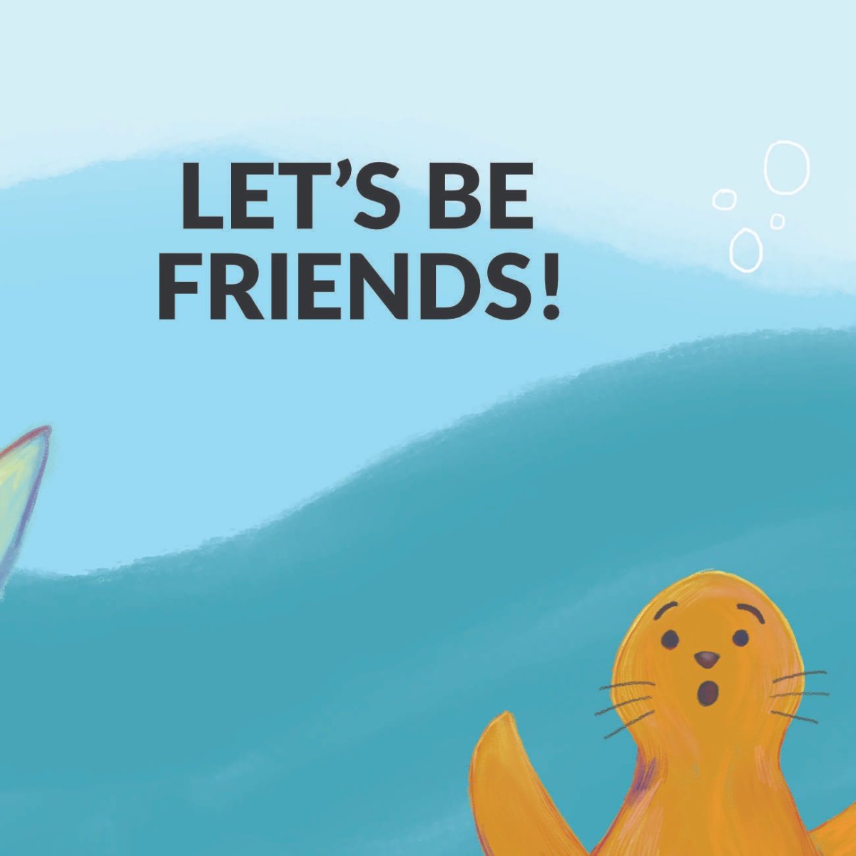 Truyện thai giáo tiếng Anh (Thai giáo ngoại ngữ): Let’s Be Friends