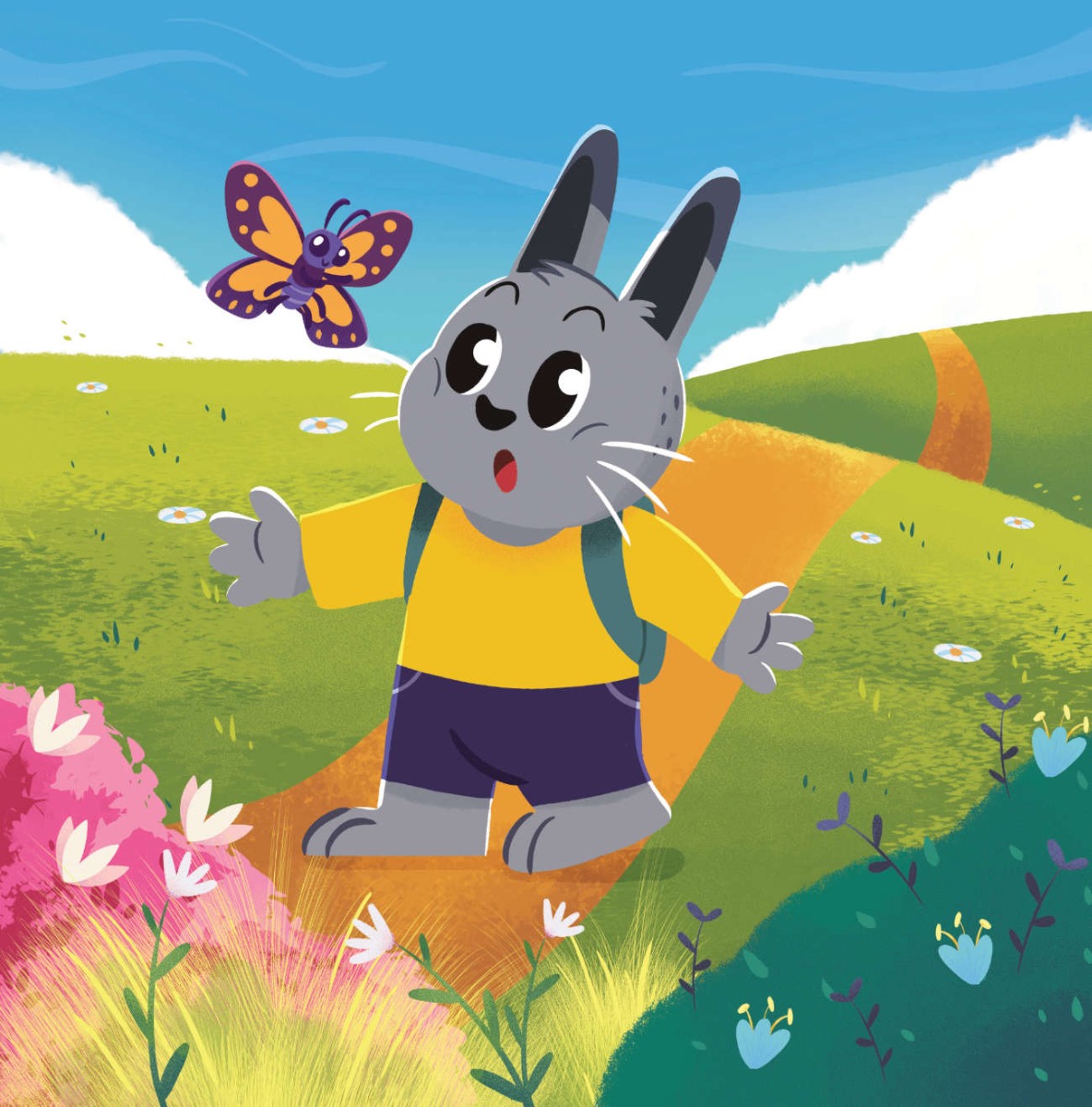 Truyện thai giáo tiếng Anh (Thai giáo ngoại ngữ): The Easter Bunny School