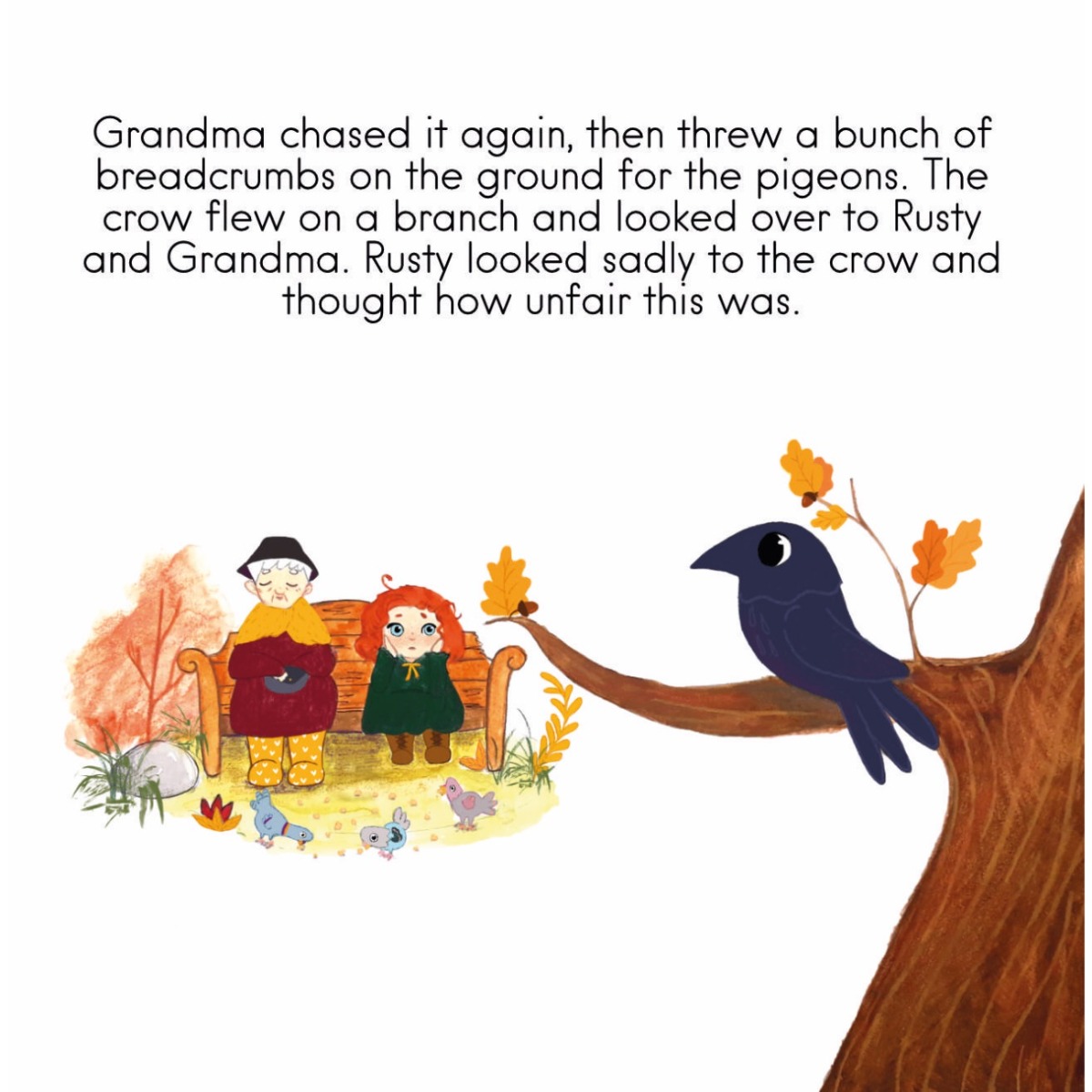 Truyện thai giáo tiếng Anh (Thai giáo ngoại ngữ): My Best Friend Crow