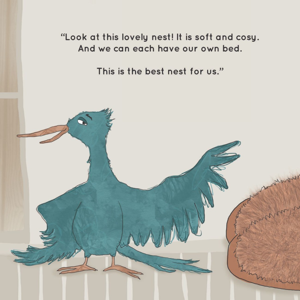 Truyện thai giáo tiếng Anh (Thai giáo ngoại ngữ): The Best Nest