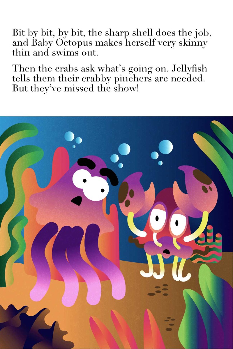 Truyện thai giáo tiếng Anh (Thai giáo ngoại ngữ): Octopus in a Bottle