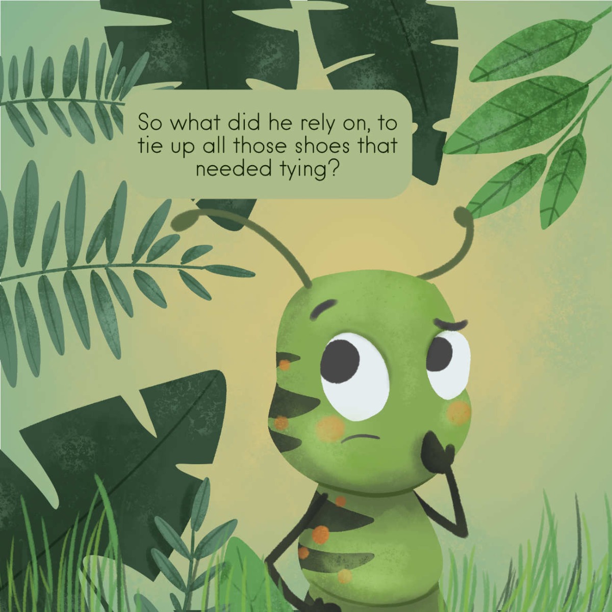 Truyện thai giáo tiếng Anh (Thai giáo ngoại ngữ): The Caterpillar Who LOVED Shoes!