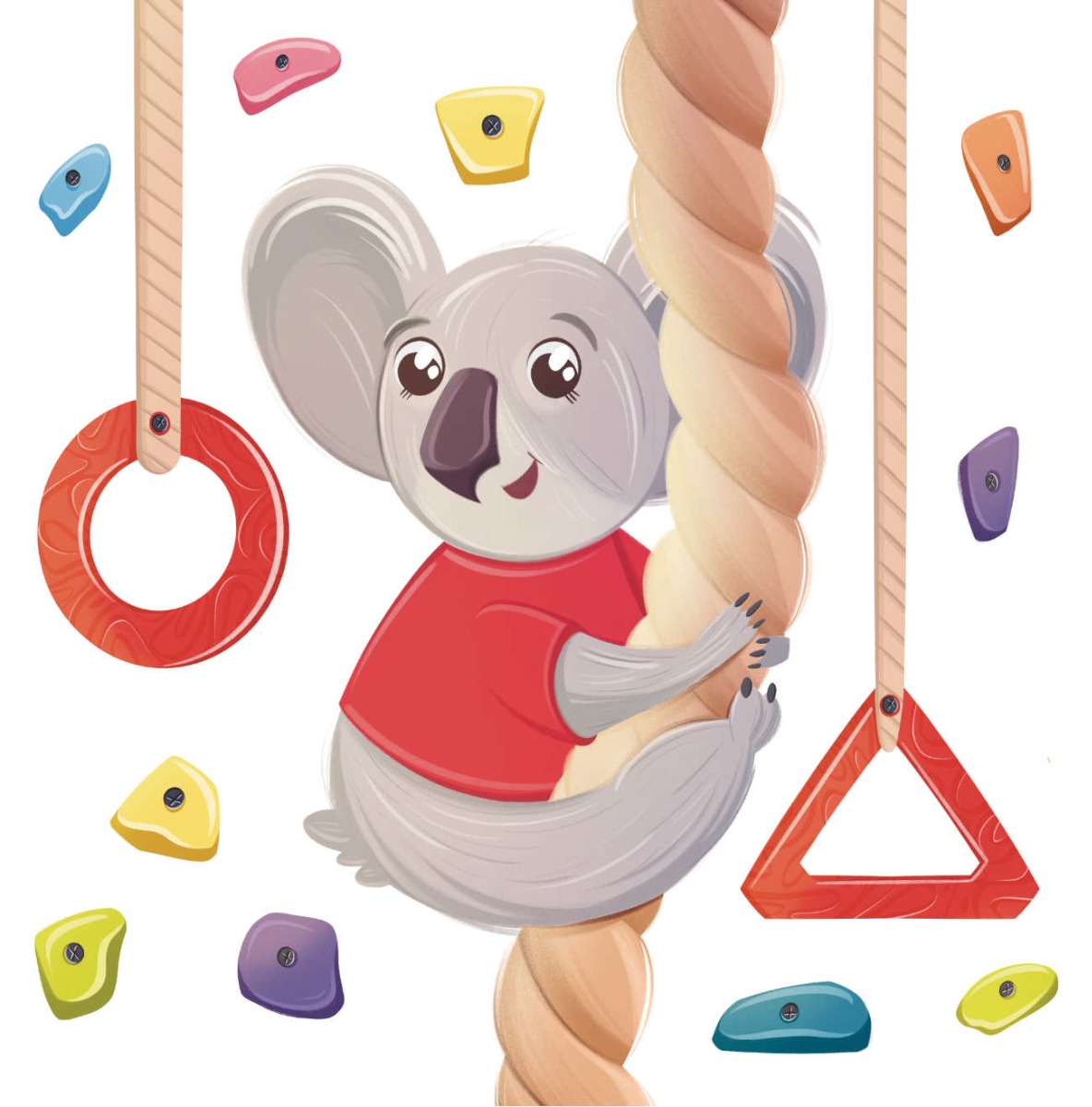 Truyện thai giáo tiếng Anh (Thai giáo ngoại ngữ): Koah Koala