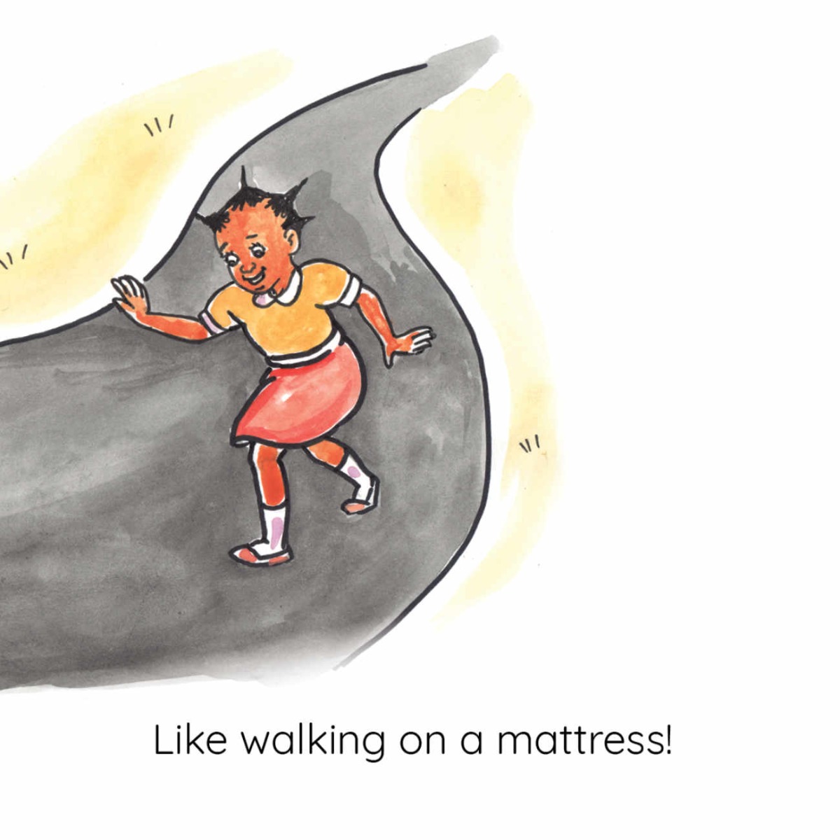 Truyện thai giáo tiếng Anh (Thai giáo ngoại ngữ): The New Road