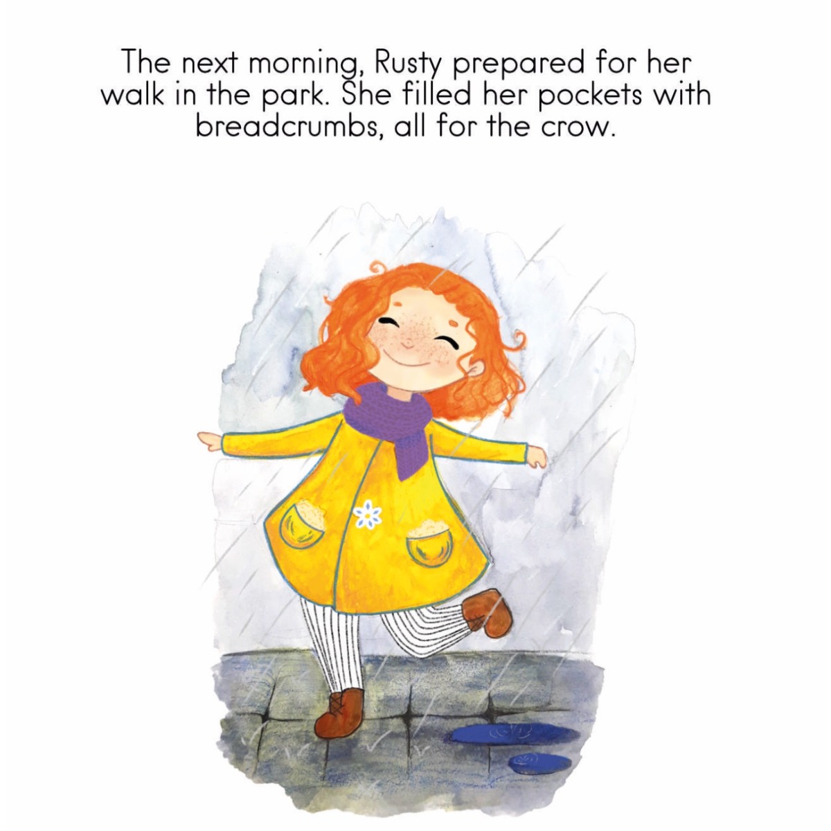 Truyện thai giáo tiếng Anh (Thai giáo ngoại ngữ): My Best Friend Crow