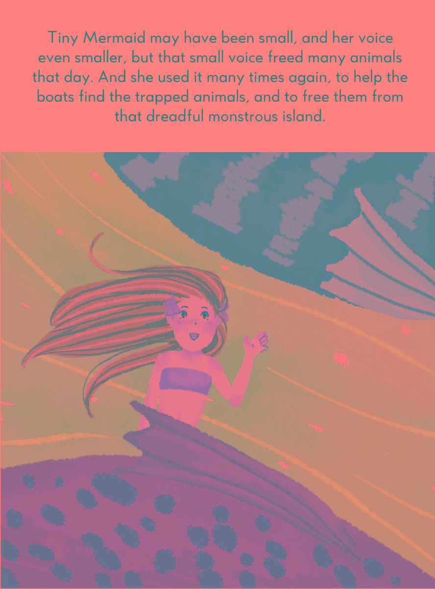 Truyện thai giáo tiếng Anh (Thai giáo ngoại ngữ): Tiny Mermaid