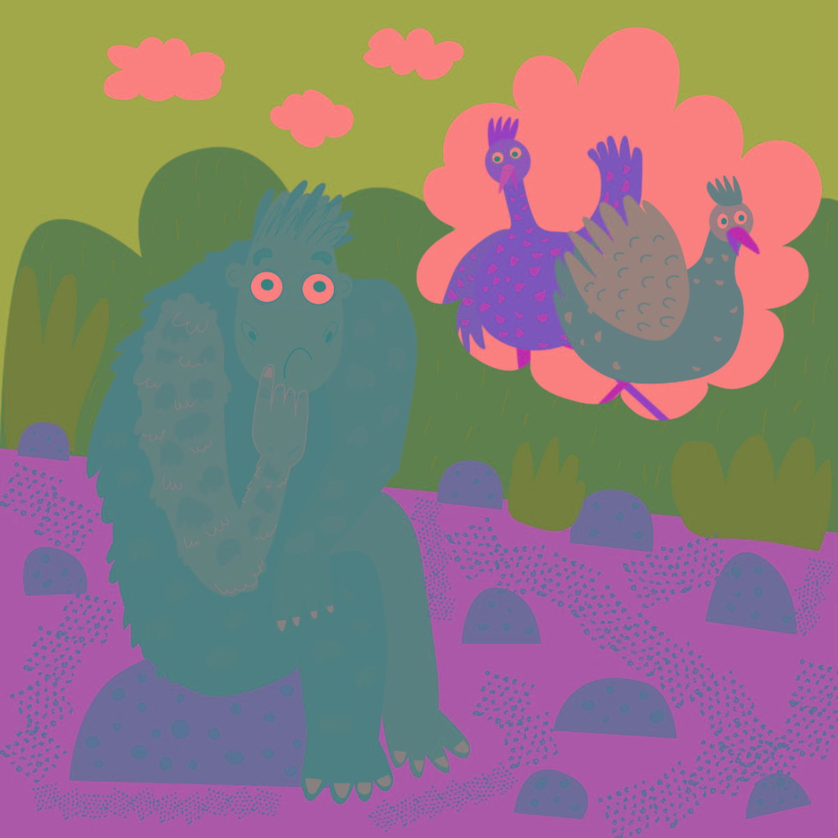 Truyện thai giáo tiếng Anh (Thai giáo ngoại ngữ): The Big Pink Pig