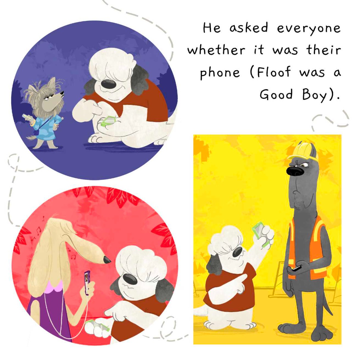 Truyện thai giáo tiếng Anh (Thai giáo ngoại ngữ): Floof Wants A Phone