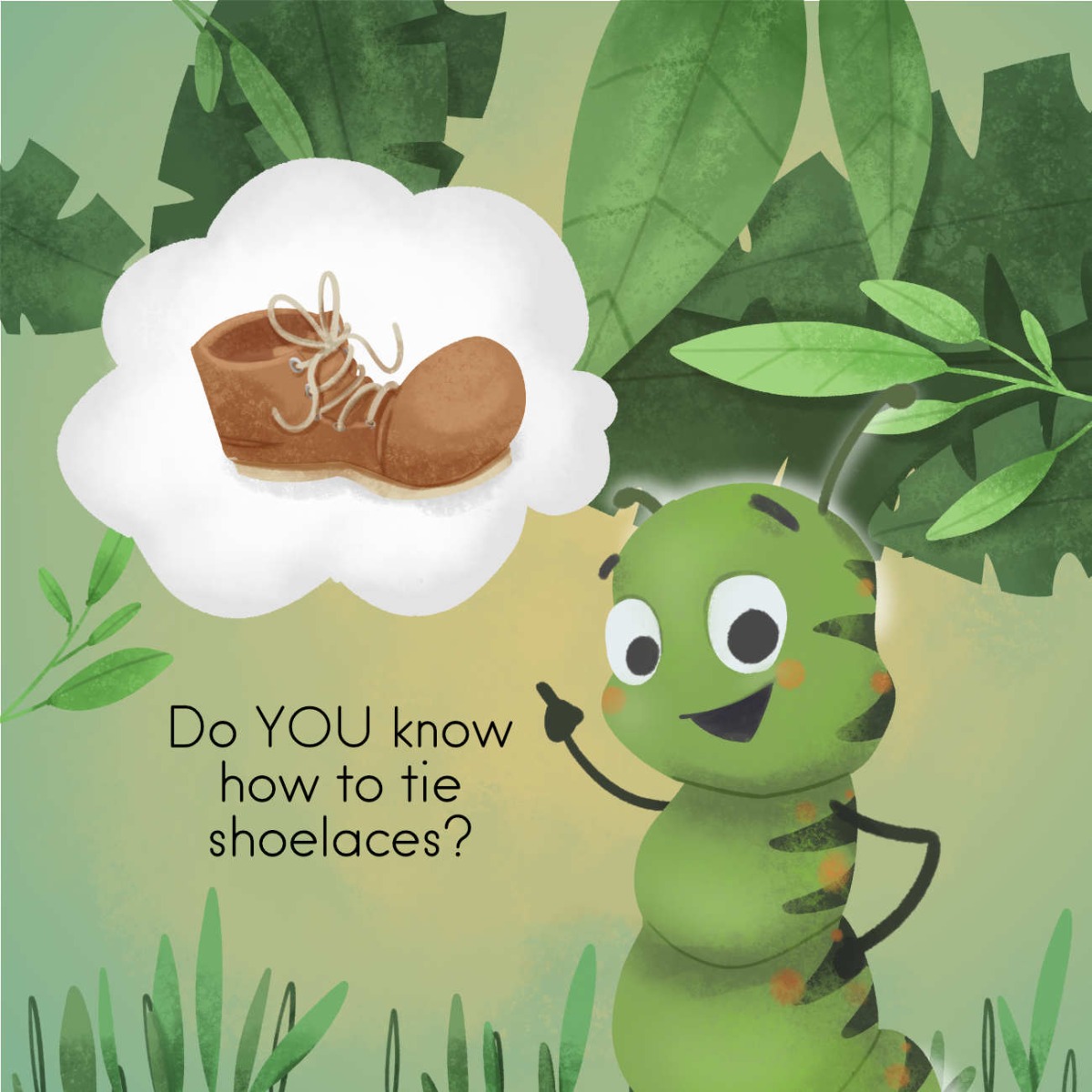 Truyện thai giáo tiếng Anh (Thai giáo ngoại ngữ): The Caterpillar Who LOVED Shoes!