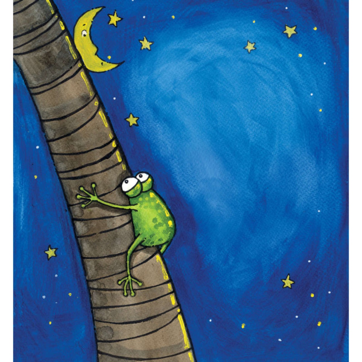 Truyện thai giáo tiếng Anh (Thai giáo ngoại ngữ): Frog’s Starry Wish