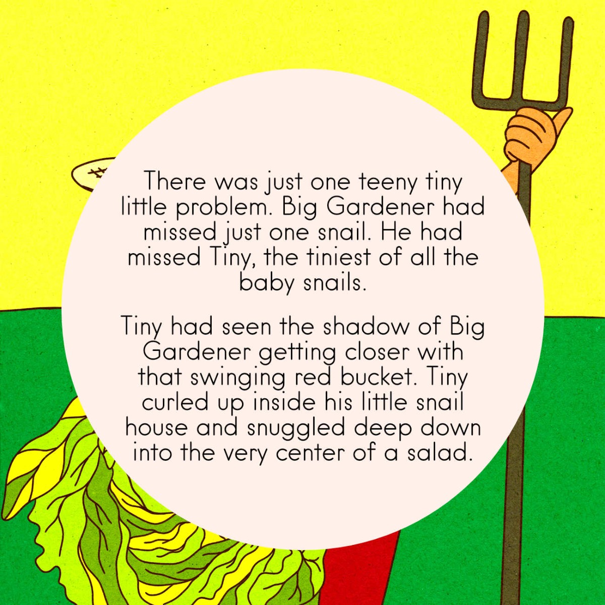 Truyện thai giáo tiếng Anh (Thai giáo ngoại ngữ): The Tiniest Snail