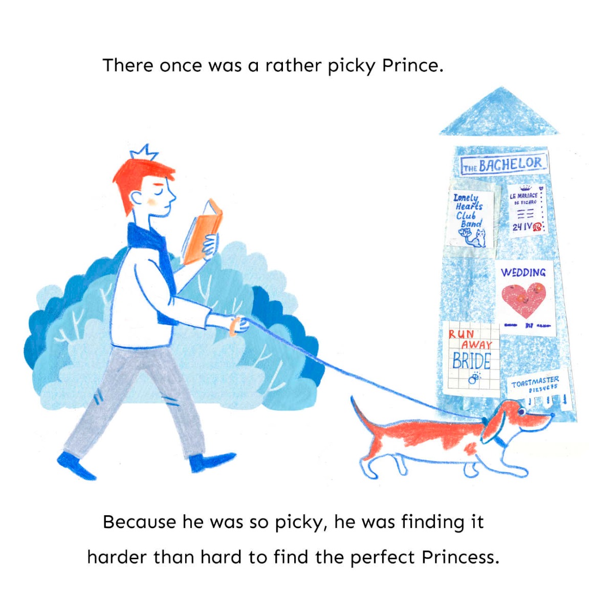 Truyện thai giáo tiếng Anh (Thai giáo ngoại ngữ): The Picky Prince, the Princess and the Peanut