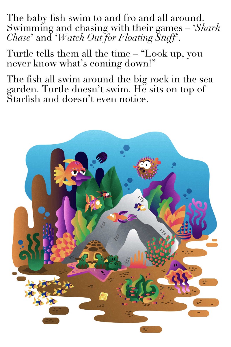 Truyện thai giáo tiếng Anh (Thai giáo ngoại ngữ): Octopus in a Bottle