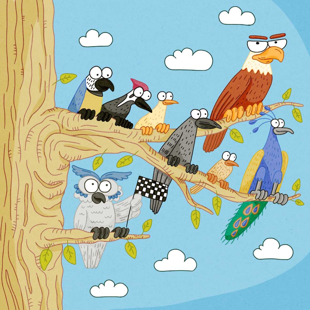 Truyện thai giáo tiếng Anh (Thai giáo ngoại ngữ): Little Brown Wren Is King of the Birds