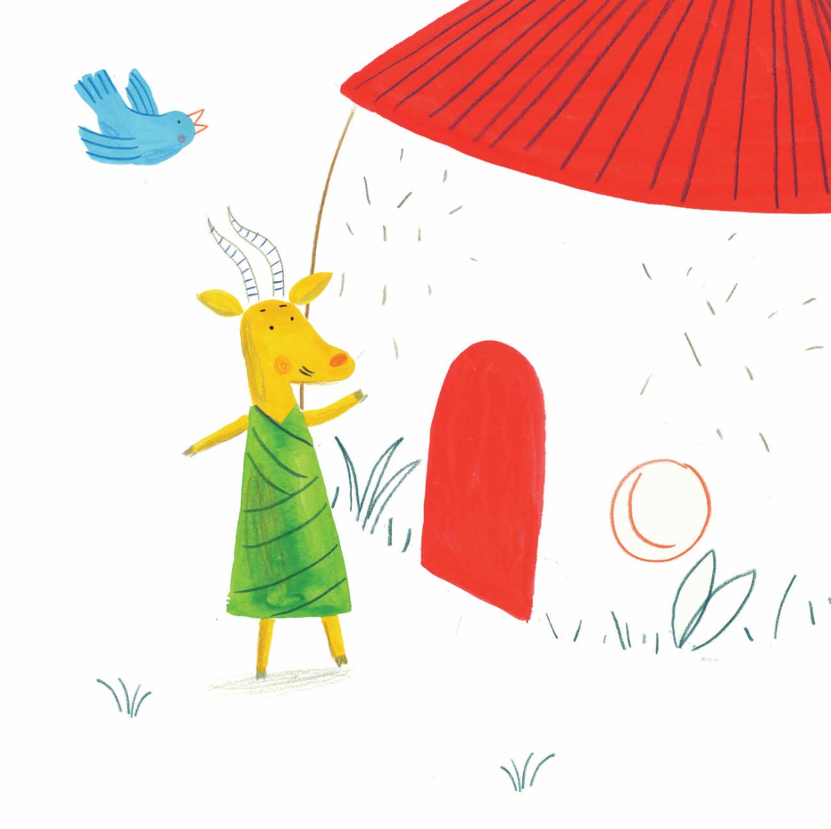 Truyện thai giáo tiếng Anh (Thai giáo ngoại ngữ): Mama Antelope’s House