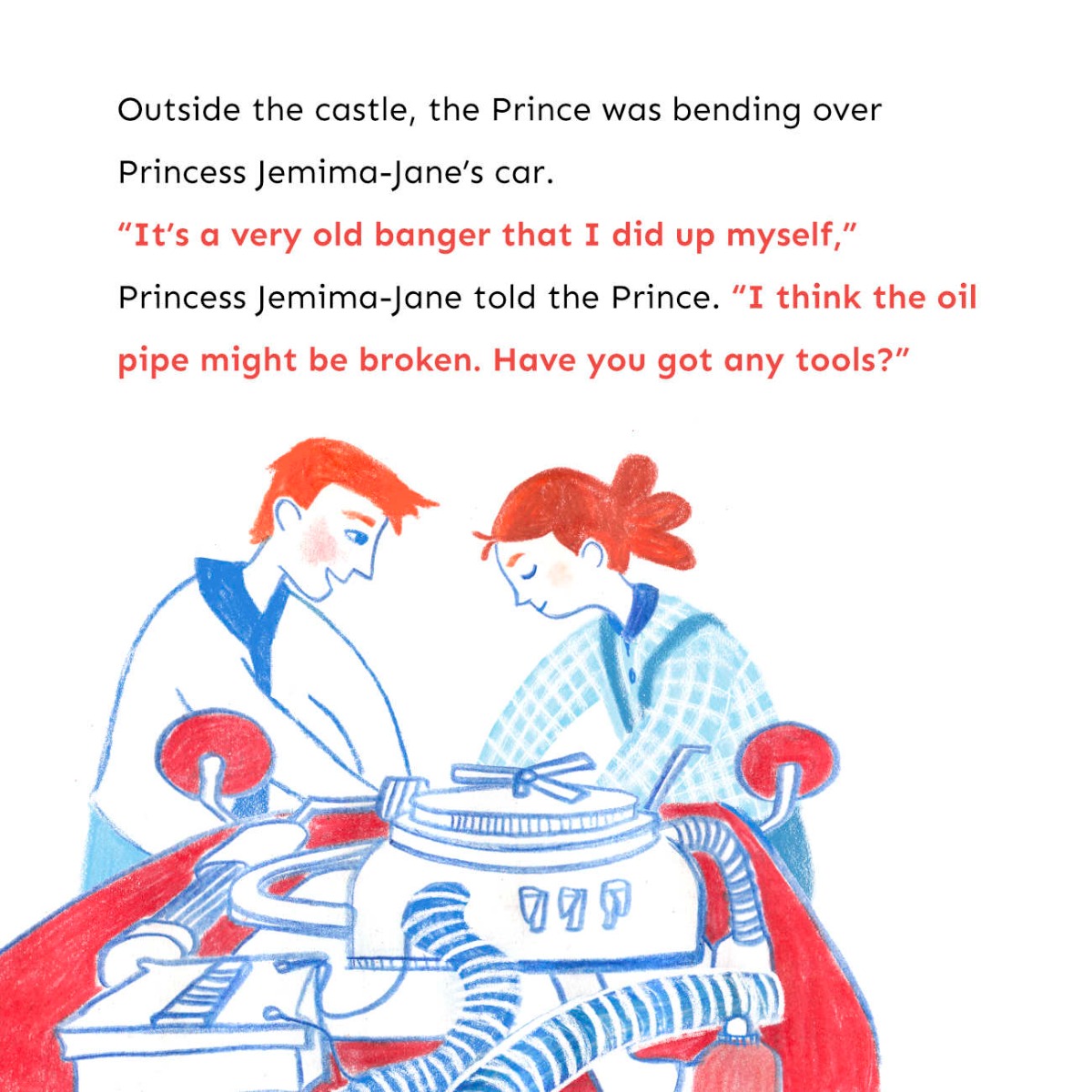 Truyện thai giáo tiếng Anh (Thai giáo ngoại ngữ): The Picky Prince, the Princess and the Peanut