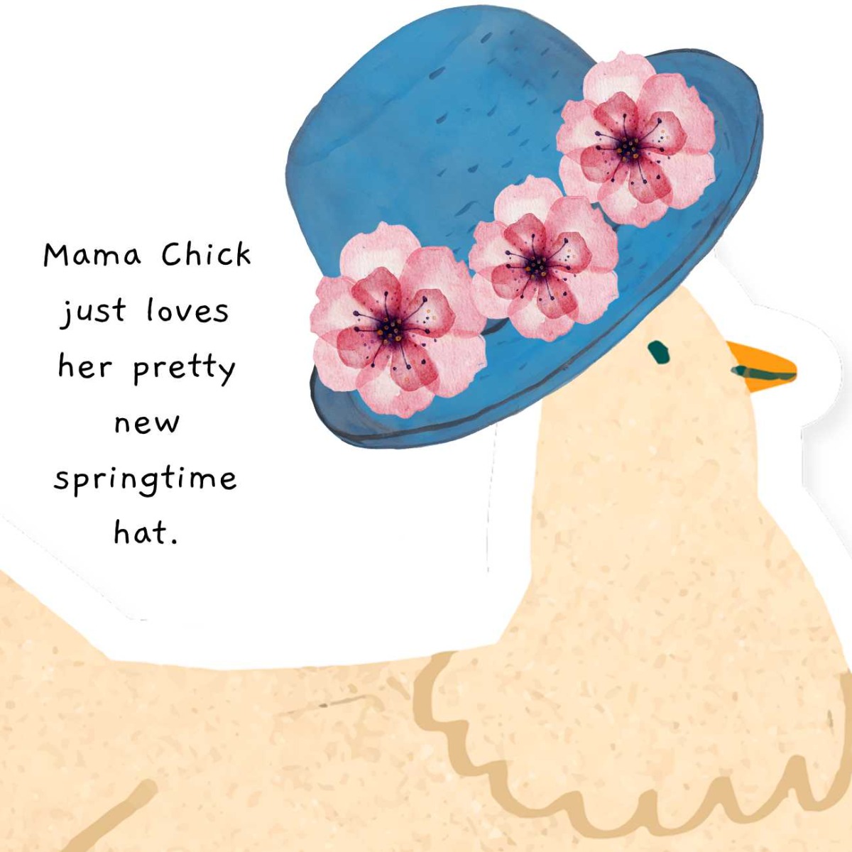 Truyện thai giáo tiếng Anh (Thai giáo ngoại ngữ): Mama Chick’s New Easter Hat