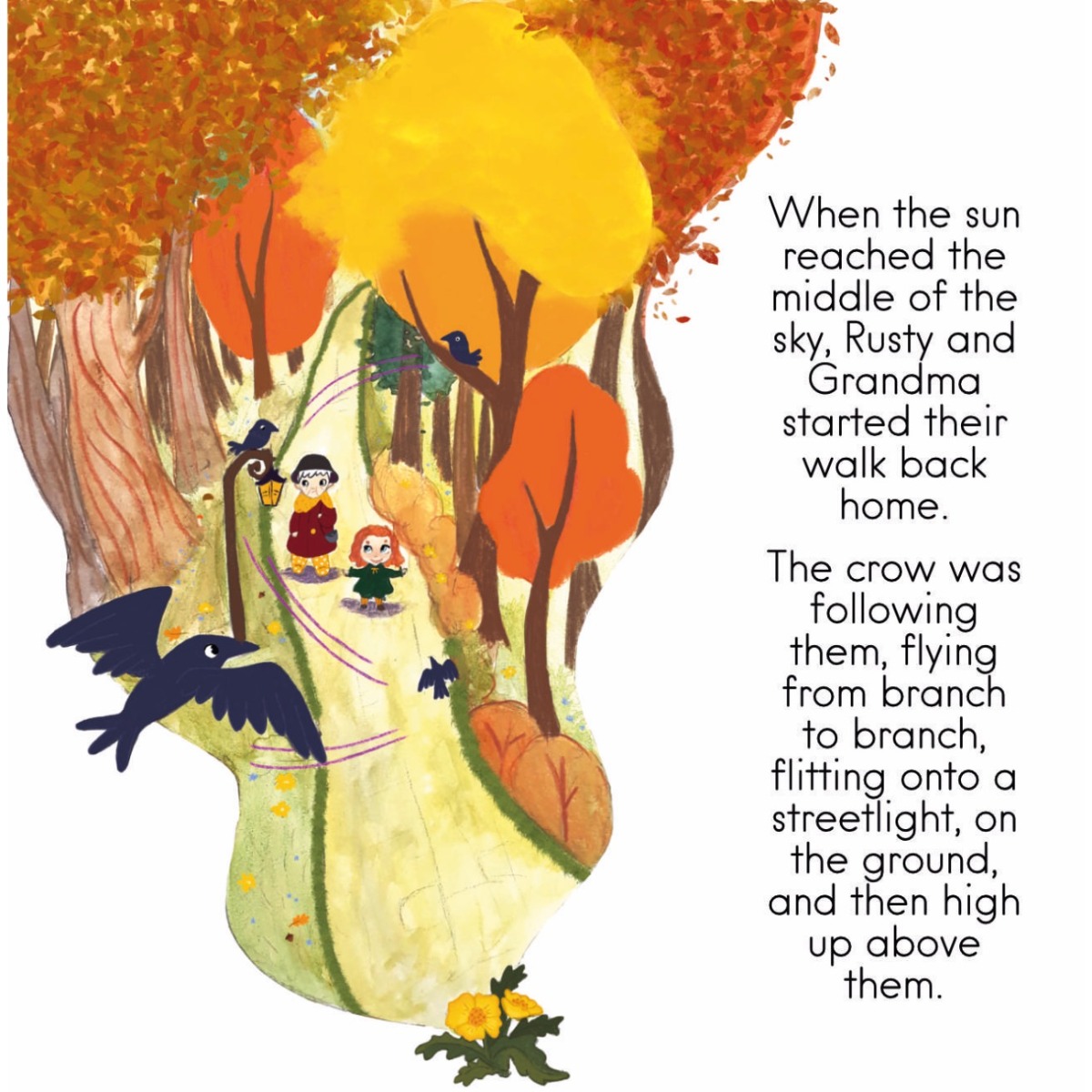 Truyện thai giáo tiếng Anh (Thai giáo ngoại ngữ): My Best Friend Crow