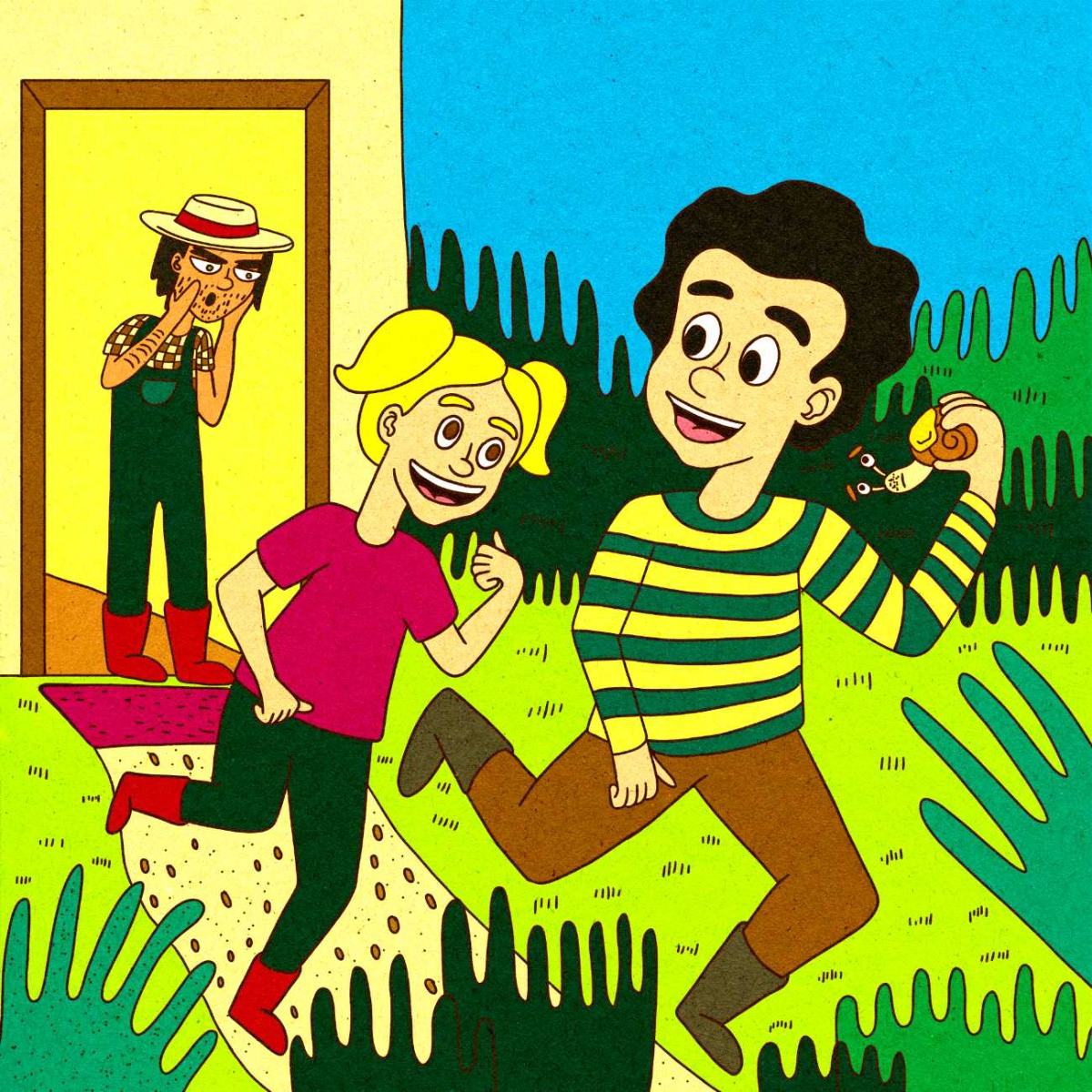 Truyện thai giáo tiếng Anh (Thai giáo ngoại ngữ): The Tiniest Snail