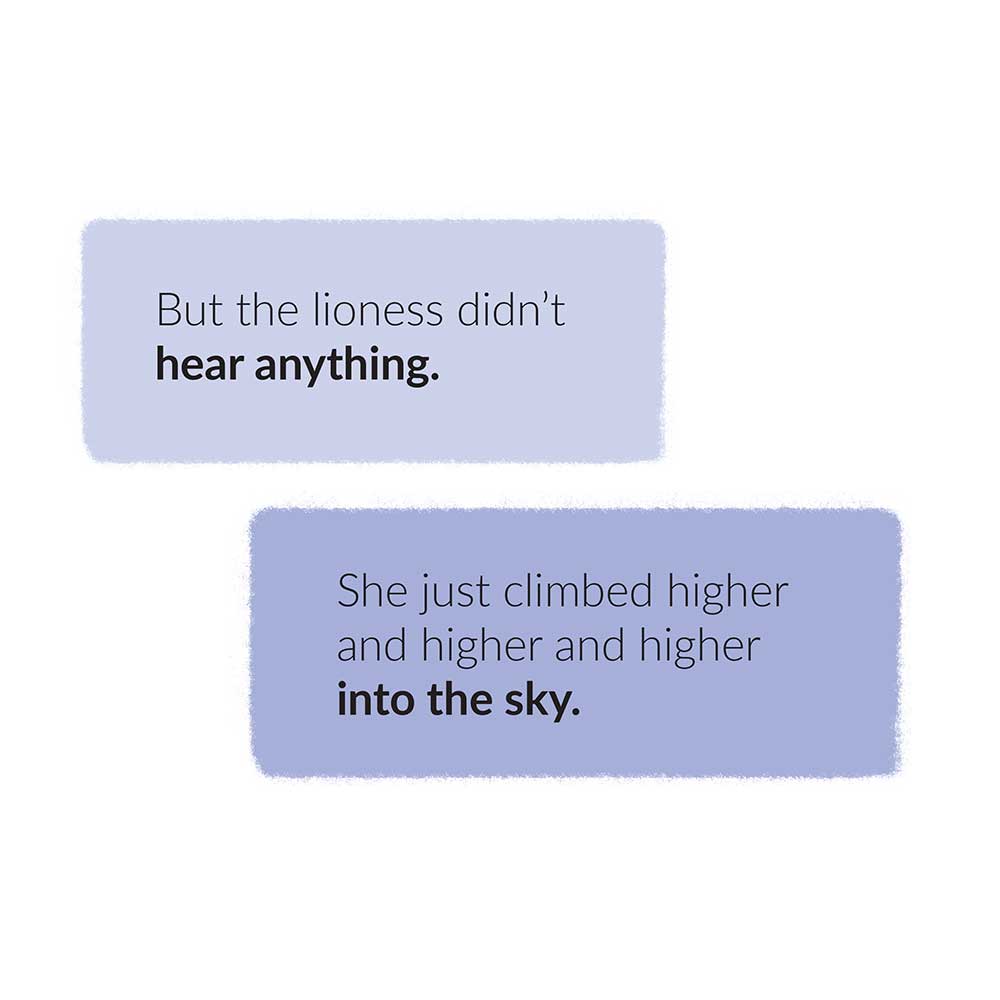 Truyện thai giáo tiếng Anh (Thai giáo ngoại ngữ): The Very Tired Lioness