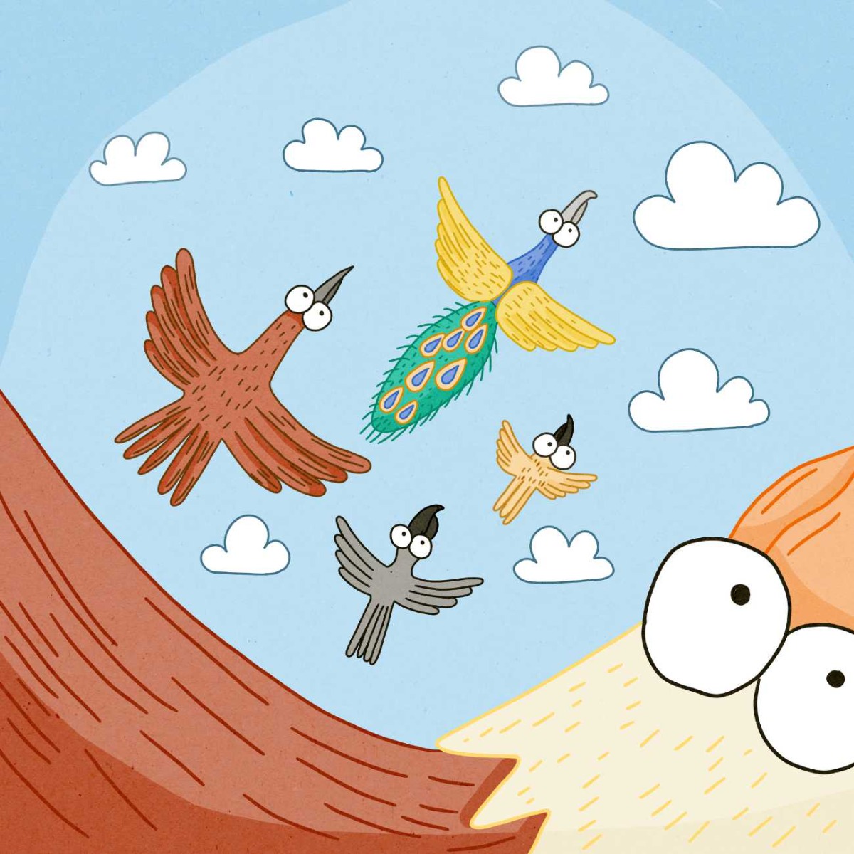 Truyện thai giáo tiếng Anh (Thai giáo ngoại ngữ): Little Brown Wren Is King of the Birds