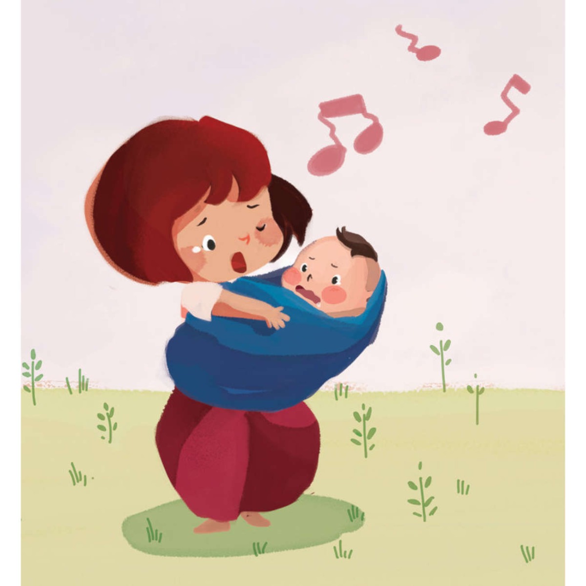 Truyện thai giáo tiếng Anh (Thai giáo ngoại ngữ): Don’t Wake The Baby!