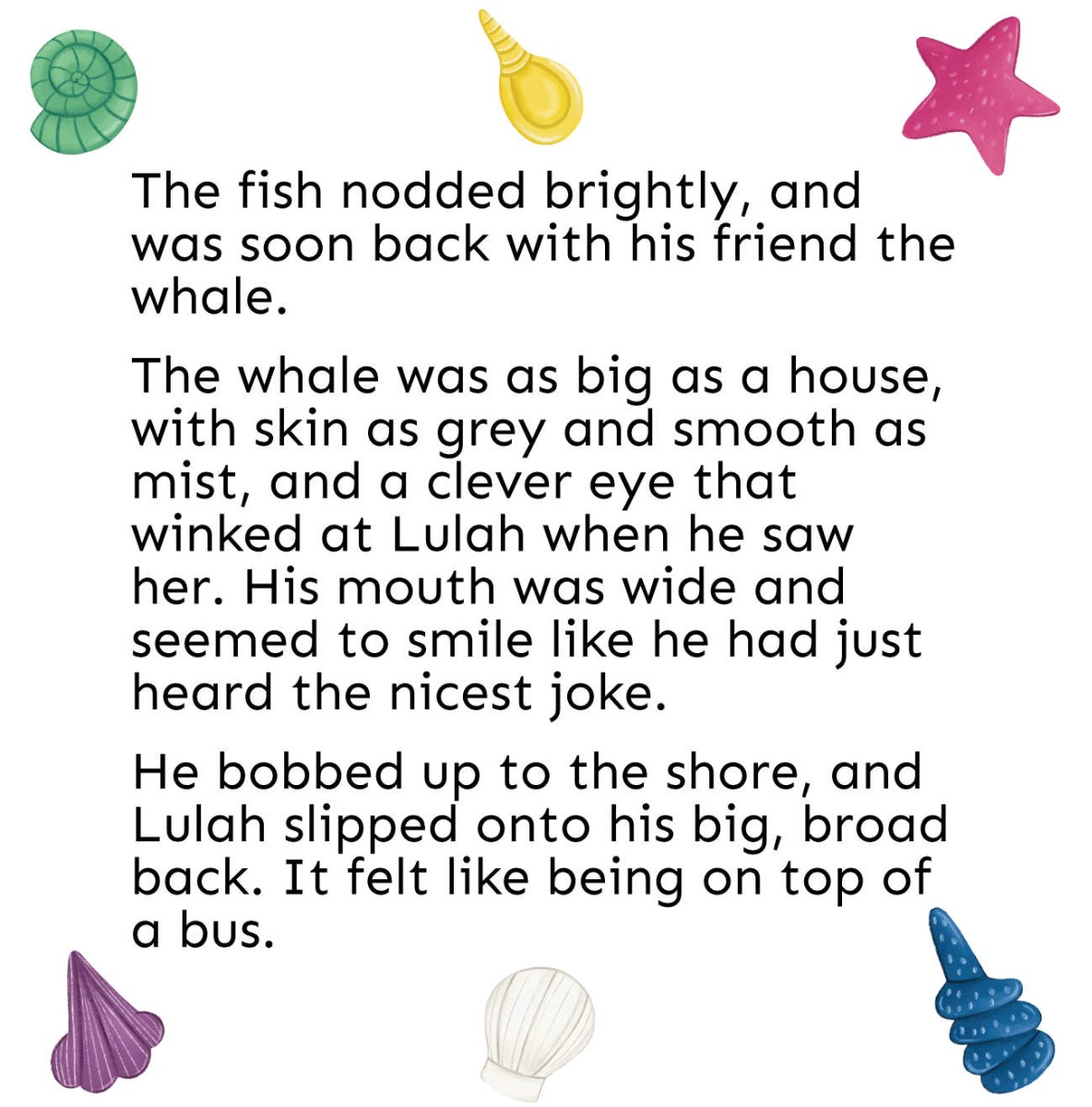 Truyện thai giáo tiếng Anh (Thai giáo ngoại ngữ): Lulah, The Fish and the Whale