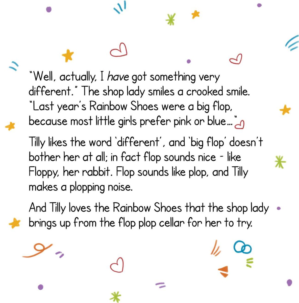 Truyện thai giáo tiếng Anh (Thai giáo ngoại ngữ): Tilly’s Rainbow Shoes