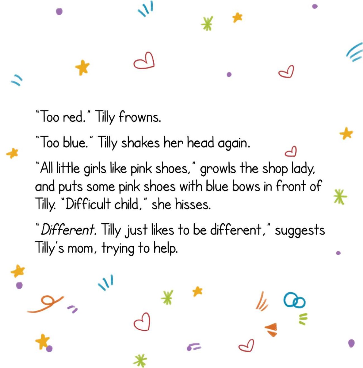 Truyện thai giáo tiếng Anh (Thai giáo ngoại ngữ): Tilly’s Rainbow Shoes