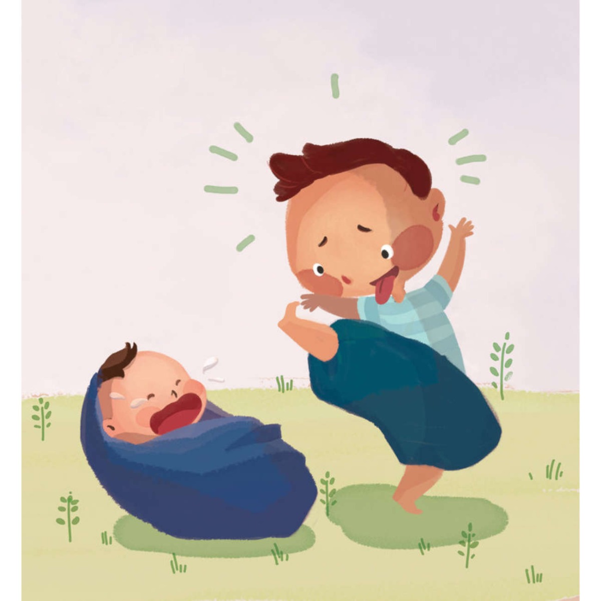 Truyện thai giáo tiếng Anh (Thai giáo ngoại ngữ): Don’t Wake The Baby!