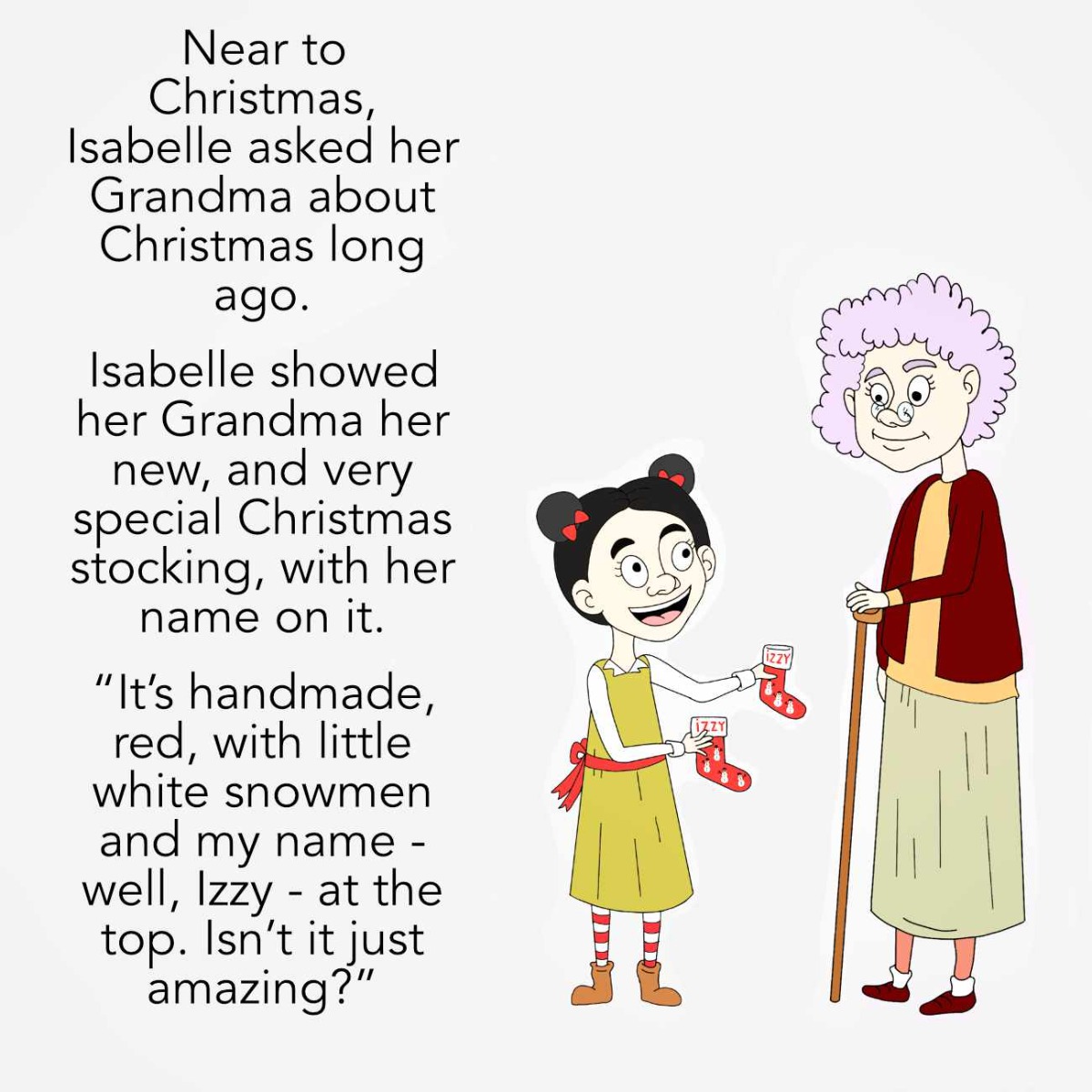 Truyện thai giáo tiếng Anh (Thai giáo ngoại ngữ): The Looong Christmas Stocking