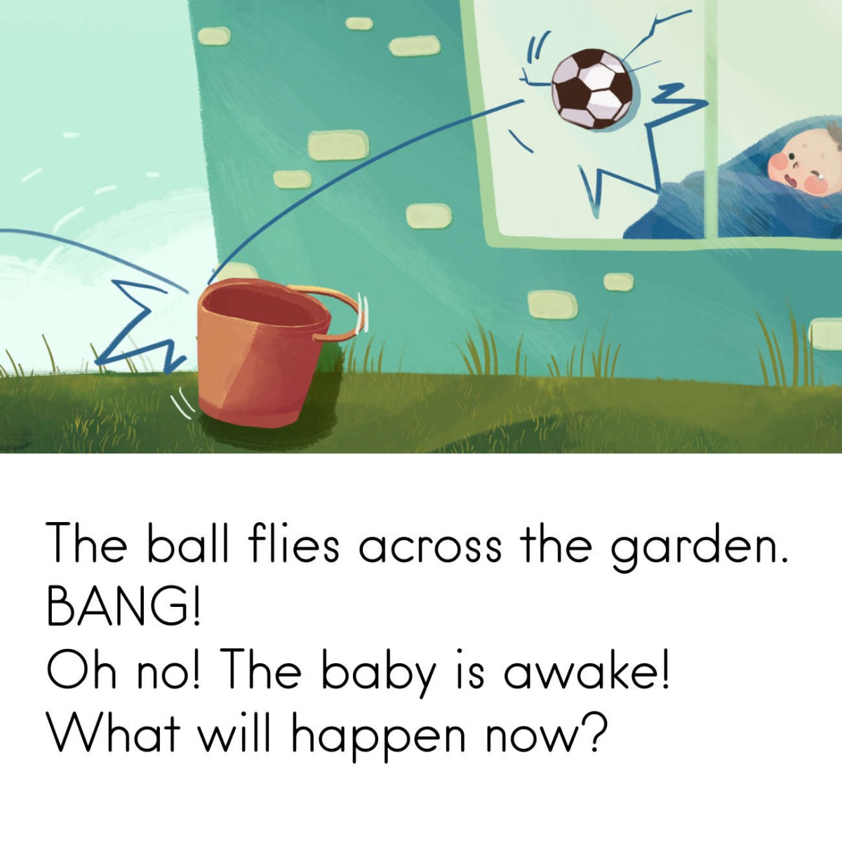 Truyện thai giáo tiếng Anh (Thai giáo ngoại ngữ): Don’t Wake The Baby!