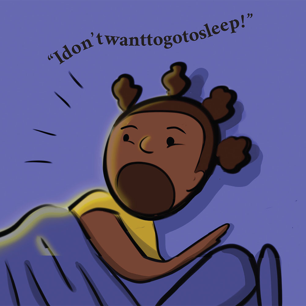 Truyện thai giáo tiếng Anh (Thai giáo ngoại ngữ): I Don’t Want To Go To Sleep!