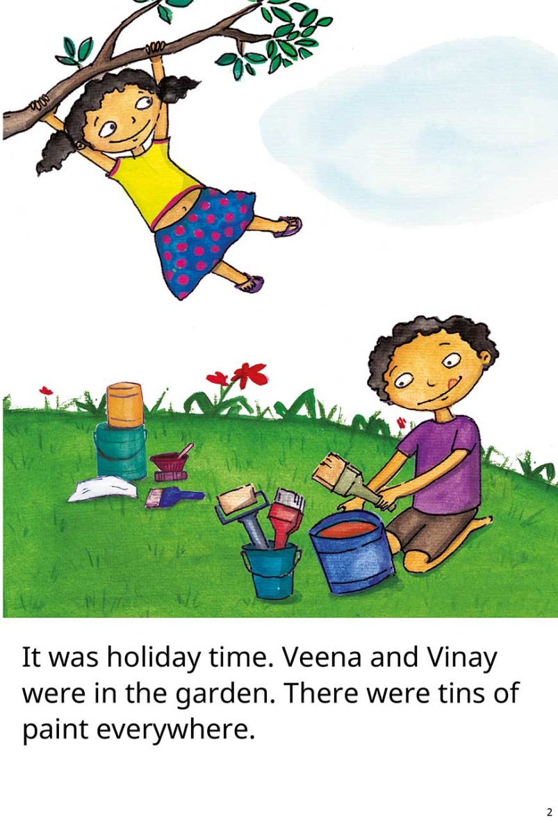 Truyện thai giáo tiếng Anh (Thai giáo ngoại ngữ): Little Painters