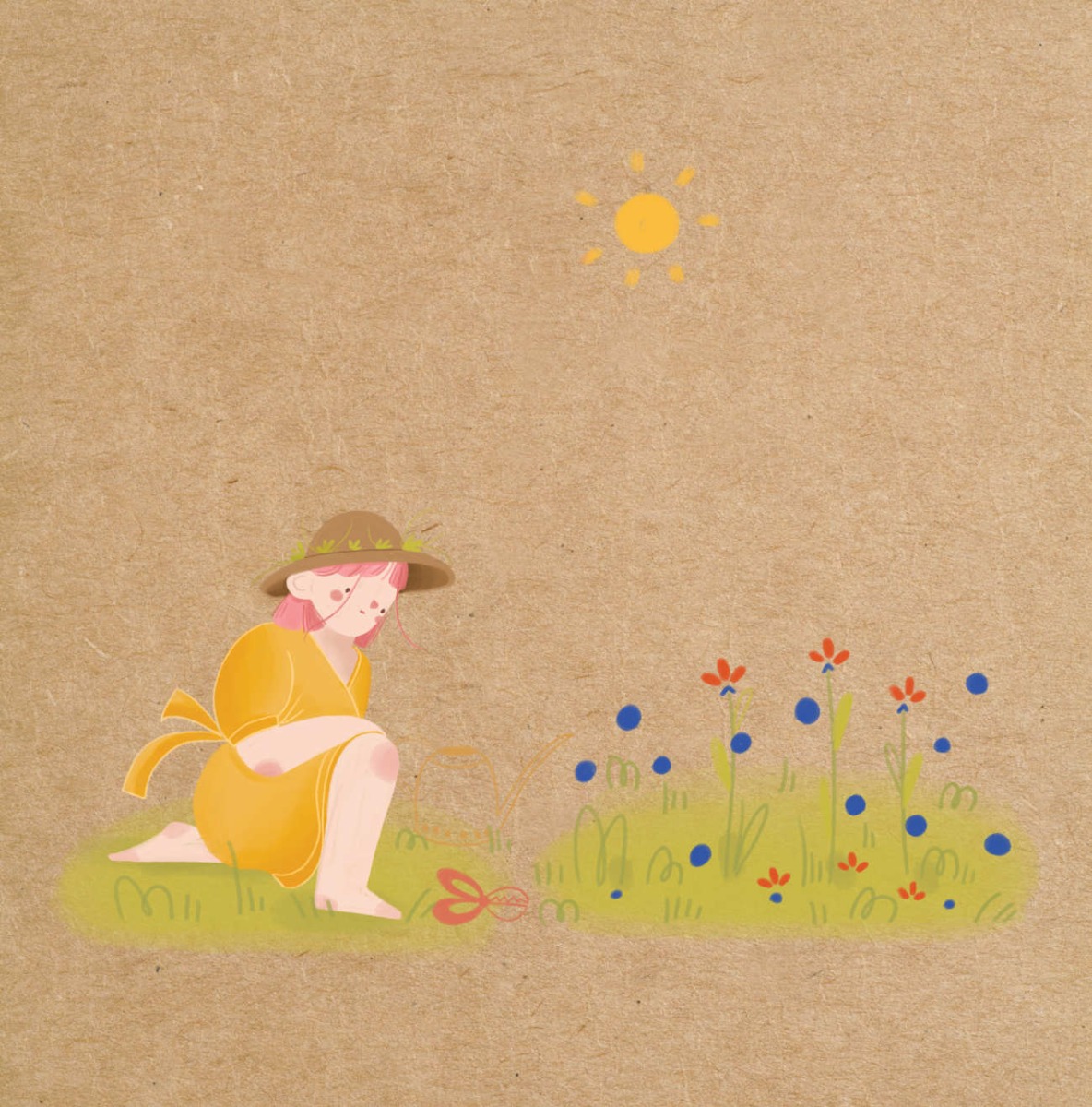 Truyện thai giáo tiếng Anh (Thai giáo ngoại ngữ): The Little Joy Garden