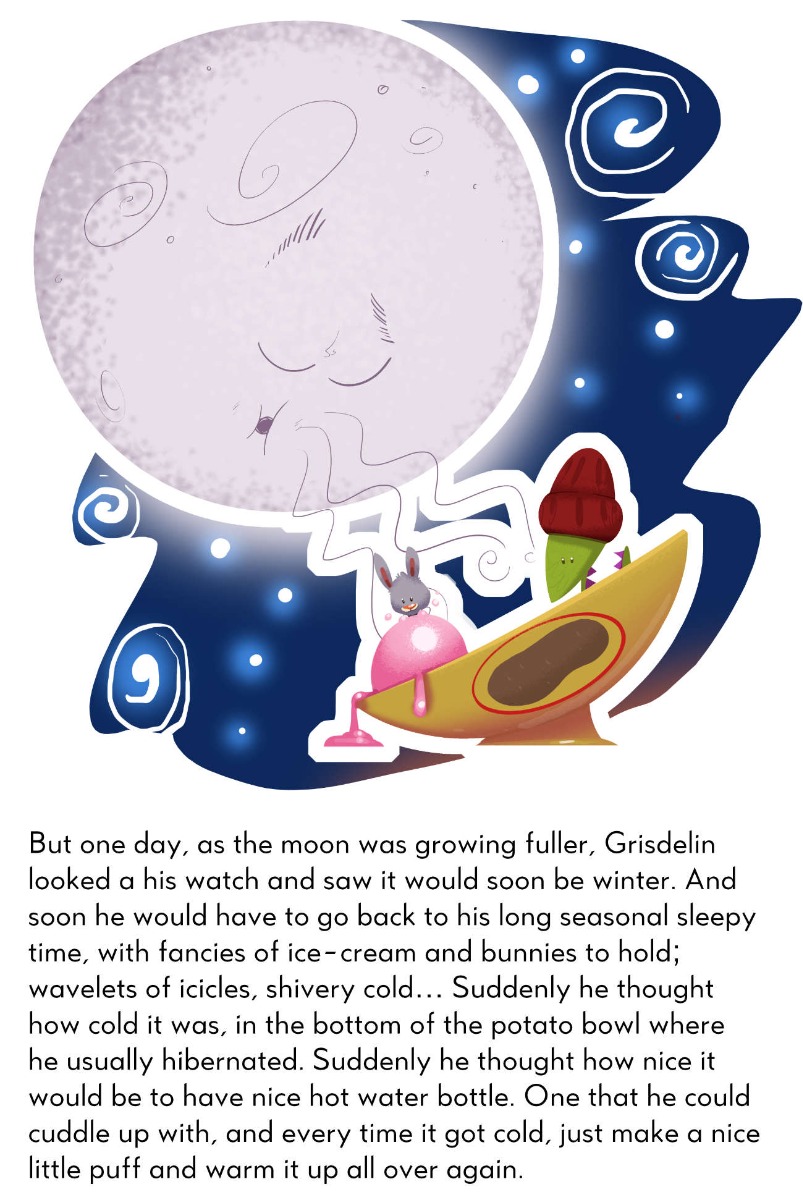 Truyện thai giáo tiếng Anh (Thai giáo ngoại ngữ): The Dragon Who Couldn’t Puff