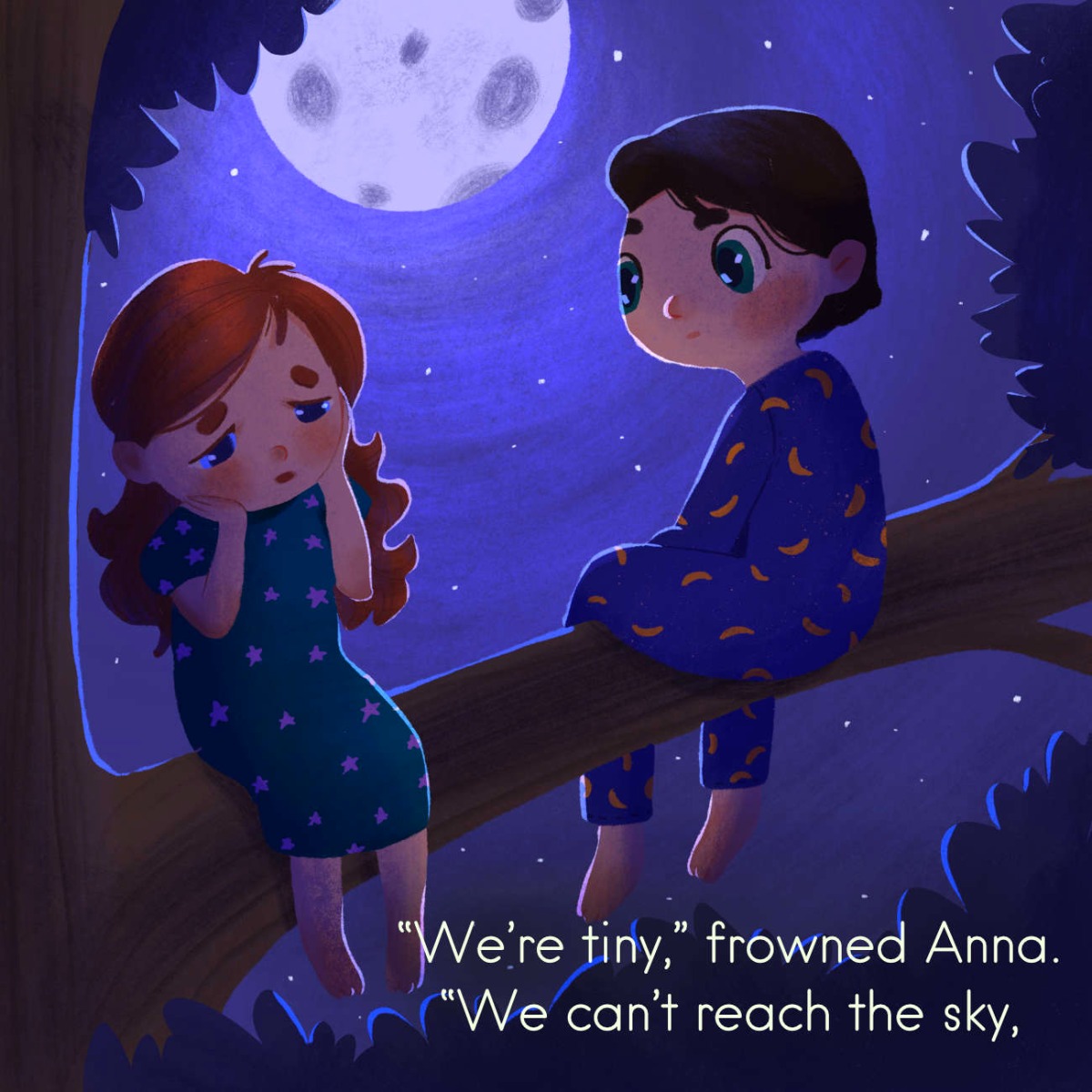 Truyện thai giáo tiếng Anh (Thai giáo ngoại ngữ): Catch A Moon