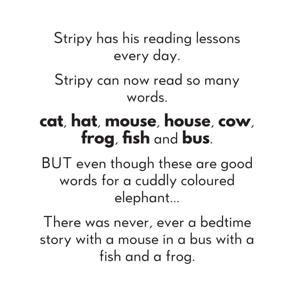 Truyện thai giáo tiếng Anh (Thai giáo ngoại ngữ): Elephants Can Read, Too!