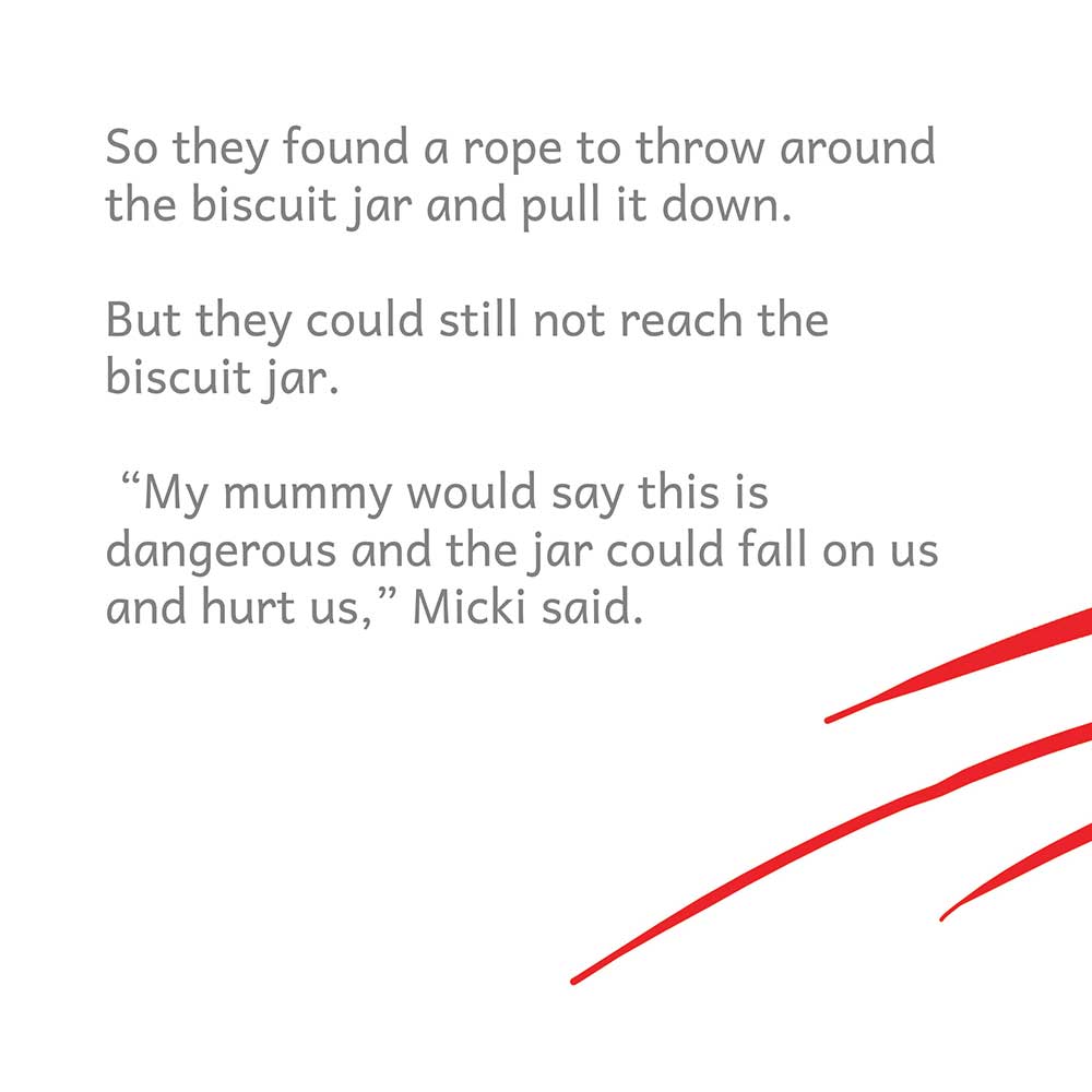 Truyện thai giáo tiếng Anh (Thai giáo ngoại ngữ): The Biscuit Jar Must Fall